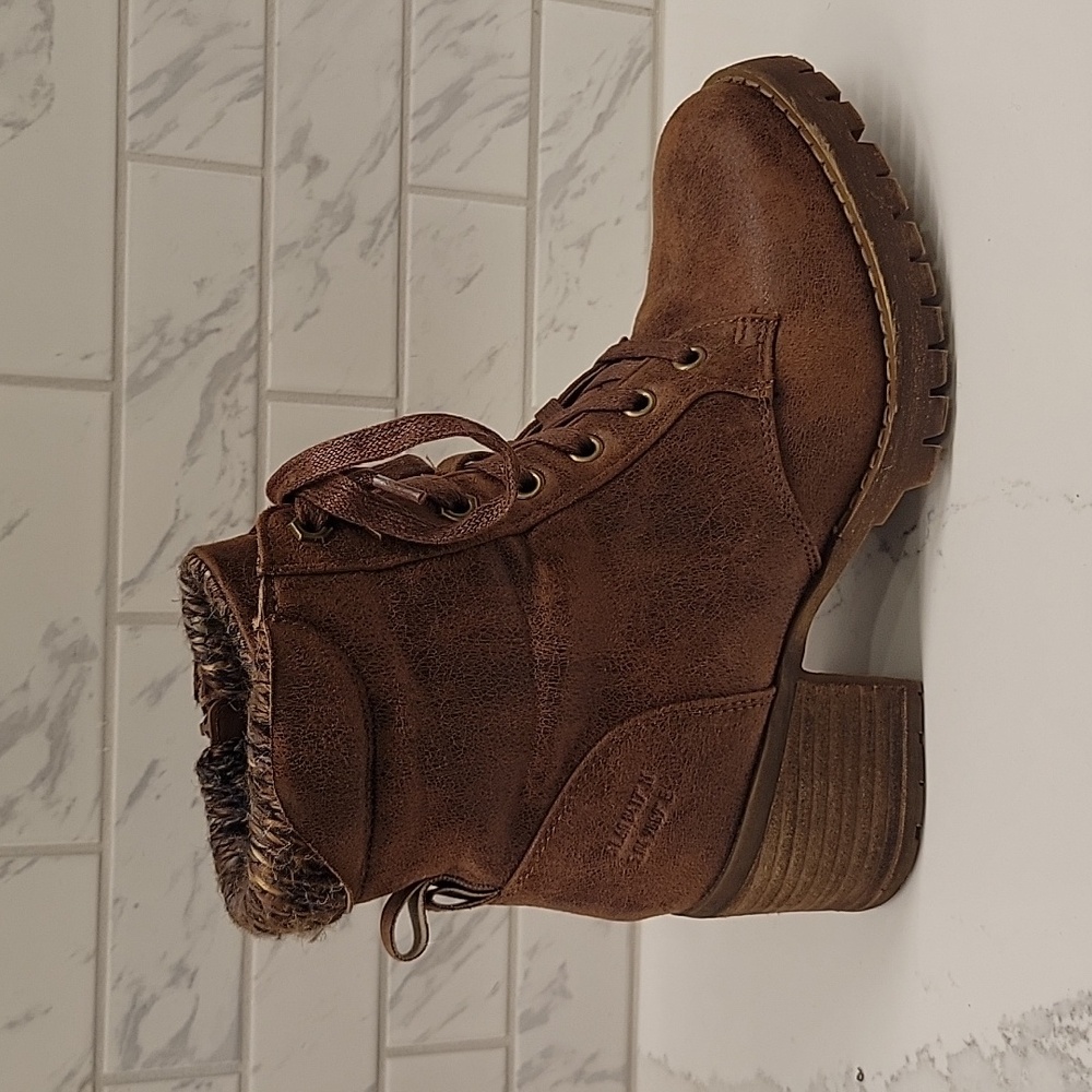 Softmoc Topanga Ankle Boots Brown Size EU 38 US 7